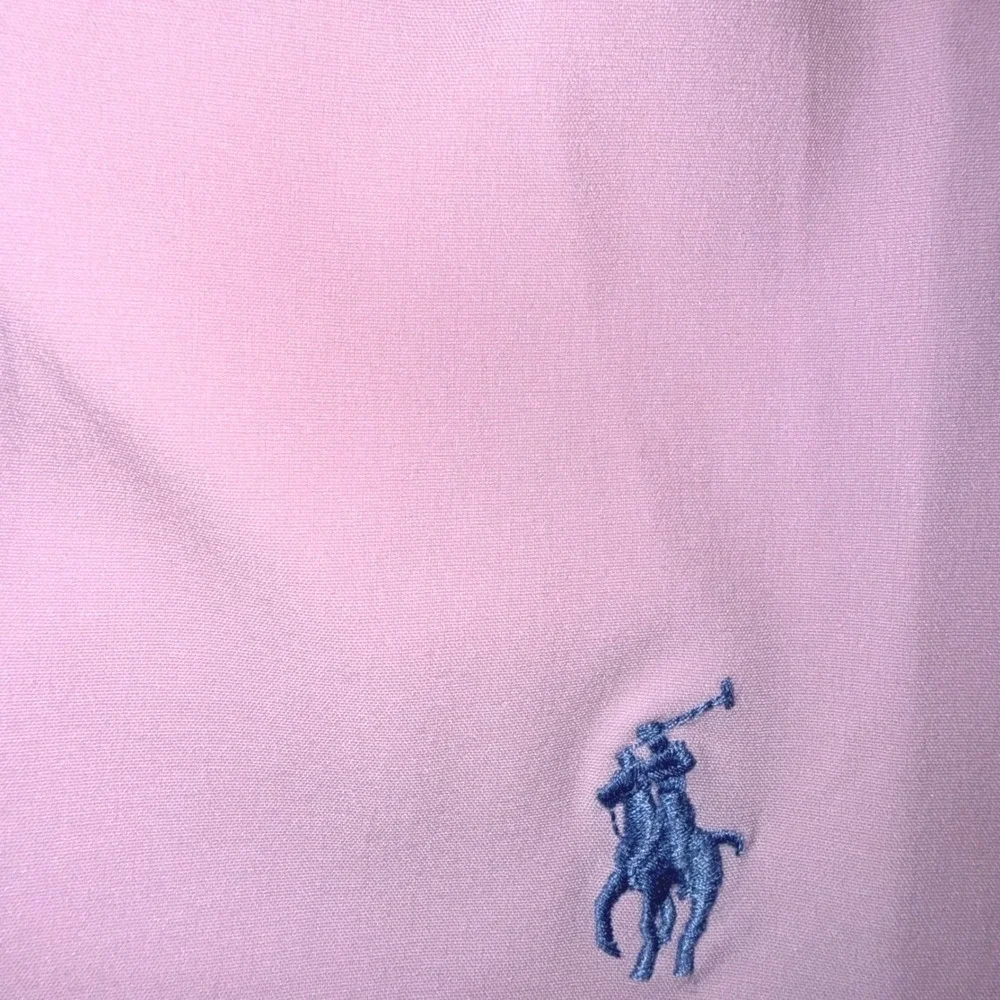 Polo Ralph Lauren Mens 2XLB Pastel Pink Swim Trunks Board Shorts Blue Pony NWT